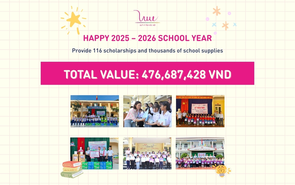 For Vietnamese Stature Foundation accompanies students nationwide during the 2025-2026 school year opening season
